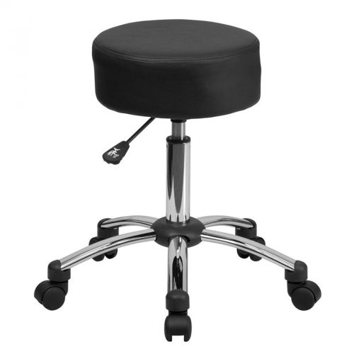 Medical Ergonomic Stool with Chrome Base [BT-191-1-GG]