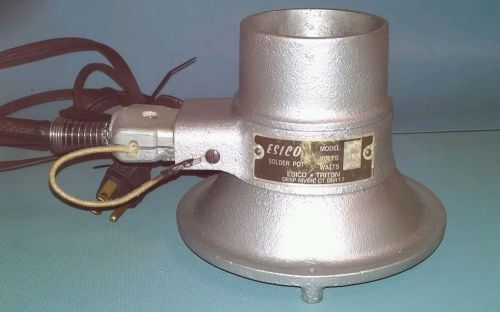 Esico 36 solder pot - 250watts  for rohs or 63/37 solder for sale