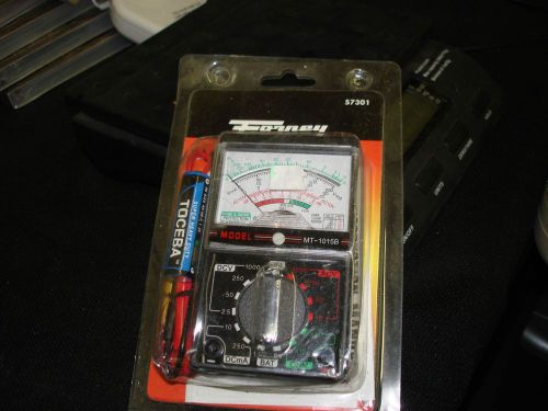 Forney 57301 Multi-Tester  5-Function Volt Ohmmeter  Pocket Size