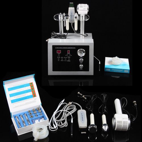 4in1 dermabrasion ultrasound hot&amp;cold hammer skin scrubber skin rejuvenation spa for sale