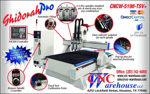 Cnc warehouse cnc router/engraver/3d carver model ghidorah pro for sale