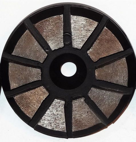 Metal-bond diamond tools, 3&#034; 10-segment - 30 grit for sale