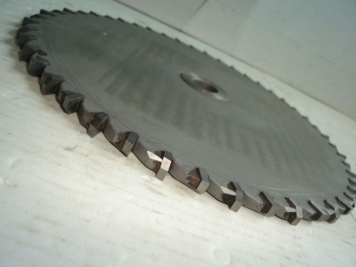 8&#034; niagara mill slitting saw blade 48t carbide tipped 1/4&#034;w 5/8&#034; arbor machinist for sale