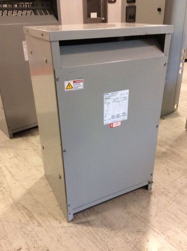 Eaton Cutler Hammer Transformer V48M28B12 112.5 Kva Pri 480 Delta Sec 208Y/120