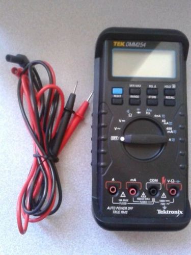 Tektronix TEK DMM254 Digital Handheld Multimeter Black