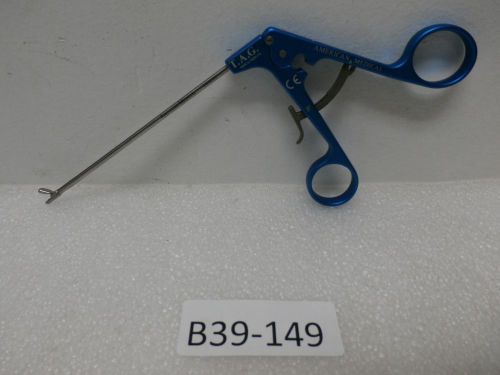 Mitek 903200 CUP Shoveler Forceps 7&#034; with Ratchet T.A.G Arthroscopy Instruments