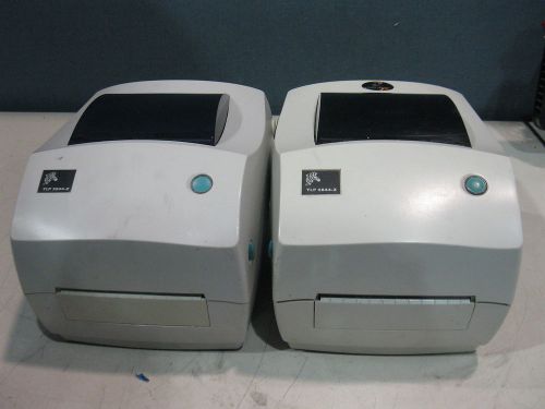 ZEBRA TLP 2844-Z, TLP 3833-Z THERMAL BARCODE LABEL PRINTERS #1236