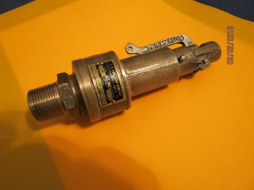 J.E. Lonergan Company Relief Valve 3/4&#034; - Pres. 50 - Model: KDP NEW OLD STOCK