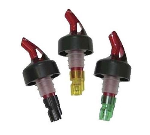 Update International MP-5 Measure Pourer 1 oz. red - Case of 300