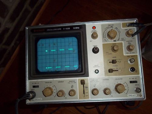 Hitachi V-152B Dual-Trace 15MHz  Oscilloscope