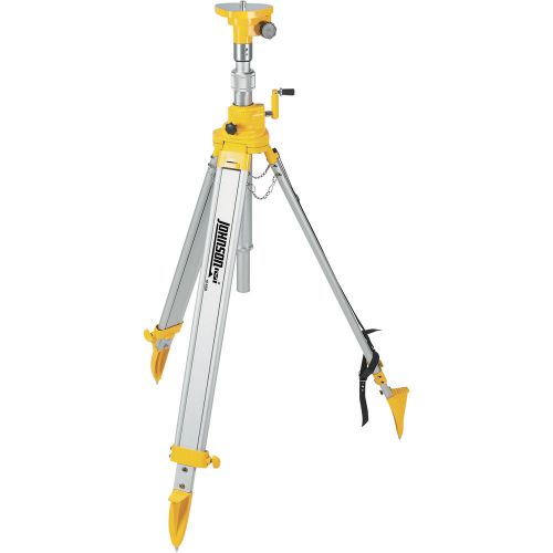 Johnson Level &amp; Tool Heavy-Duty Elevating Tripod #40-6330