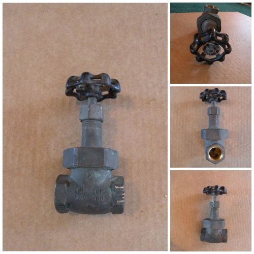 VTG SOLID BRASS HAMMOND GATE VALVE 1/2&#034;