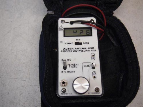 Altek 235 Process Voltage Analyzer