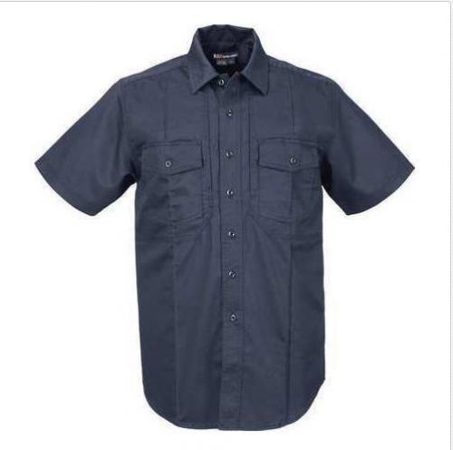 Brand New Tactical 5.11 Men&#039;s S/S Station B-Class Shirt 46124 Navy Size M