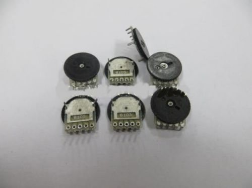 10  PIECES Dial Adjustable Volume Potentiometer B102 B1K ohm