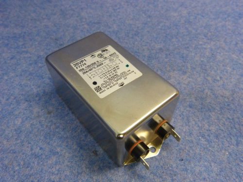 corcom EMI FILTER F7774 20VP1 20A 120/250V