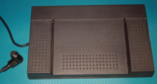 Genuine Olympus Dictation/Transcriber 3-Switch Foot Pedal Model RS-19