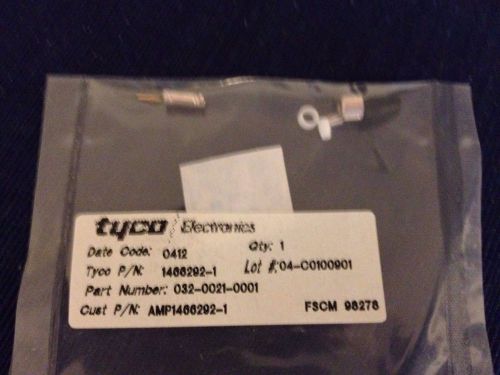 MICRODOT CONNECTORS  032-0021-0001 Tyco#1466292-1/Amp#1466292-1 NIB(1pc)