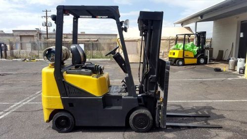 2003 daewoo gc25e-3 forklift - 5000lb capacity / triple mast / lpg / sideshift for sale