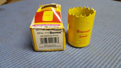 Starrett 1-7/16&#034;  37 mm Hole Saw Bi-metal EDP 11710