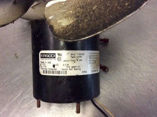 FASCO 7190-1031 Ice Machine Fan Motor 440911-01 1/15HP 115V 71901031