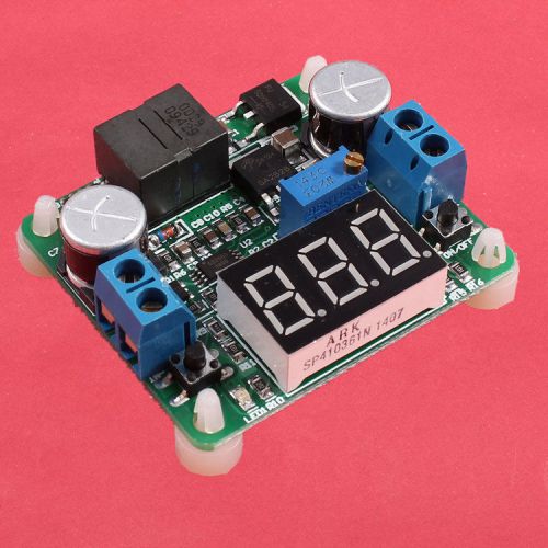 DC-DC 5-25V Buck and Boost Voltage Converter Voltmeter Display Adjustable