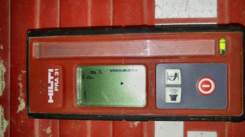 Hilti laser detector