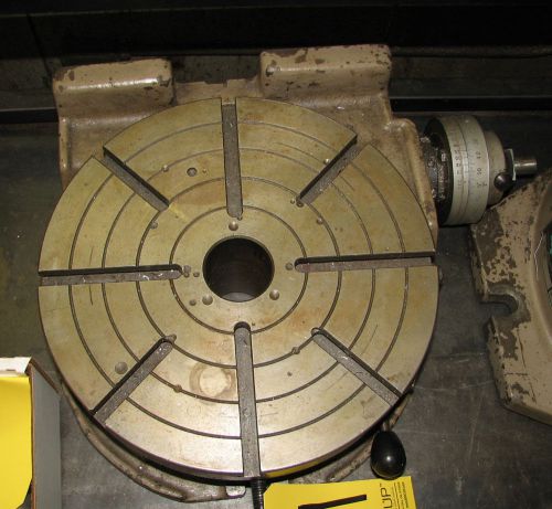 12&#034; Troyke Model R-12 Horizontal Rotary Table