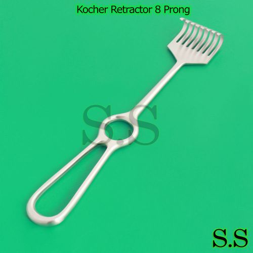 Kocher Retractor 8 Prong Blunt 22Cm Surgical Instruments