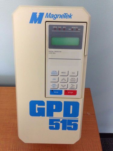 MAGNETEK VARIABLE SPEED AC DRIVE GPD515C-B004  60 DAY WARRANTY!