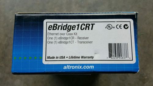 Altronix Ebridge1crt- ethernet over coax