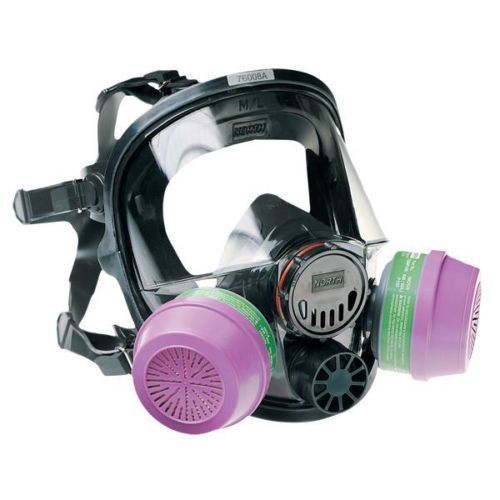 NORTH MEDIUM/LARGE FULL FACE RESPIRATOR 760008A AWESOME!