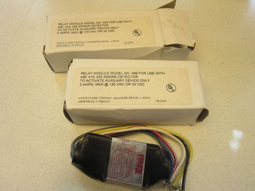 (lot of 2) FIREX 499  RELAY MODULE