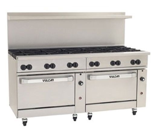 Vulcan 72SS-12B Endurance™ Restaurant Range gas 72&#034; (12) burners (2)...