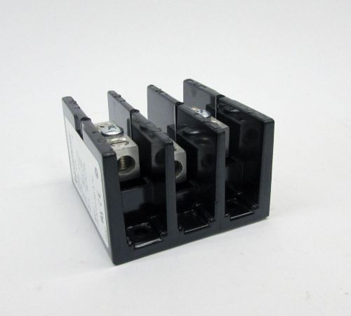 Marathon / kulka 1423552 115a 600v 3p phenolic terminal block series 142 for sale