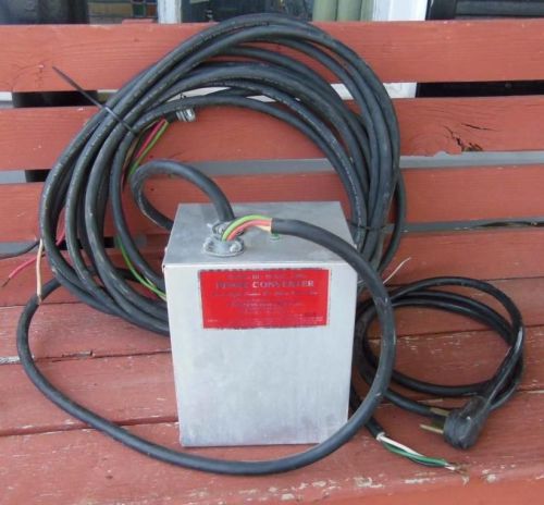 CEDARBERG SERIES 3 PHASE CONVERTER MODEL 3400 4-6HP  8000-015 ELECTRICAL