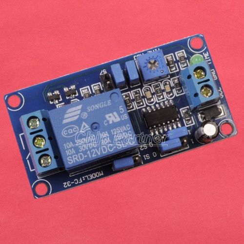 12v power-on delay module delay relay module delay-on delay-off module for sale