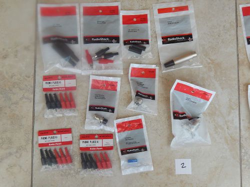 Audio connector Radio Shack lot2