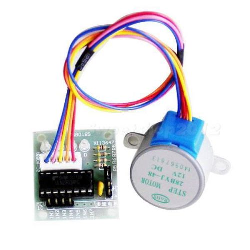 5V Stepper Motor 28BYJ-48 &amp; Drive Test Module Board ULN2003 5 Line 4 Phase SWTG