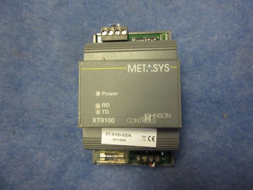 JOHNSON CONTROLS XT-9100-8304 METASYS EXTENSION MODULE XT9100 2 yr warranty