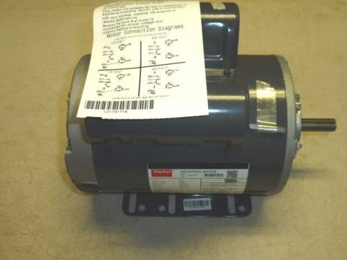 NEW! DAYTON CAPACITOR-START MOTOR 3/4HP, 1725 RPM, 115/230V, Frame: 56H, 30PT71