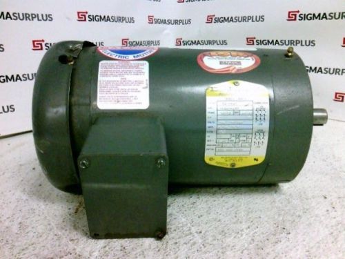 Baldor VM3558T Electric Motor 2 HP, 1725 RPM, 208-230/460 V, 3PH, FR: 145TC