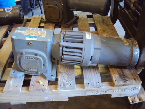 BOSTON F726B-40X-B5-J GUTFB CBC GEARMOTOR, RATIO 40, 3/4 HP, 1725 RPM (NEW)