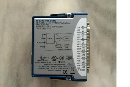 National Instruments NI 9205 32-Ch ±10V 16-Bit