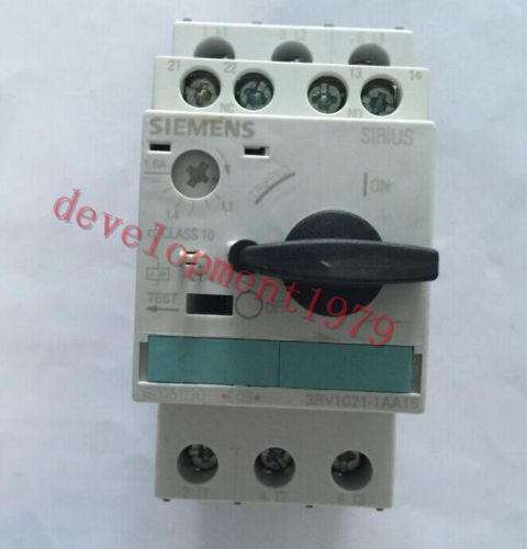 1PC NEW Siemens Circuit Breaker 3RV1021-1AA15 1.1-1.6A