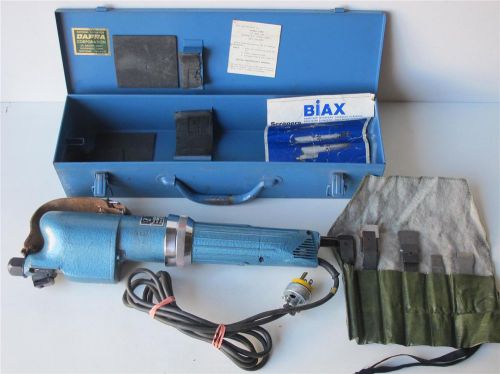 Dapra Biax Model 7 /EL Power Hand Scraper 1200 Strokes 200Watt + Scraping Blades