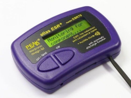 Peak ESR70 Atlas ESR PLUS Capacitor Analyser with audible alerts from Japan