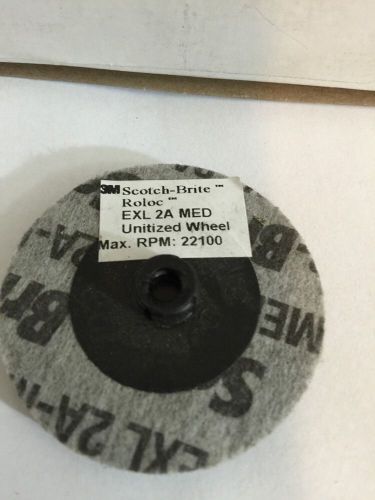 3M SCOTCH-BRITE ROLOC EXL UNITIZED Wheel TS 2A MED(50.8 mm)048011-17844