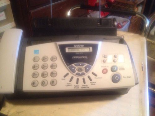 Brother FAX-575 Plain Paper Thermal Fax Phone Copier Machine Personal