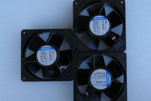 EBM PAPST Axial Compact Fan 4600 Z 115V (Lots of 3)